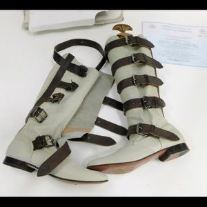 $1500+ RARE VIVIENNE WESTWOOD LIMITED EDITION DESIGNER PIRATE BOOTS Size 6.5